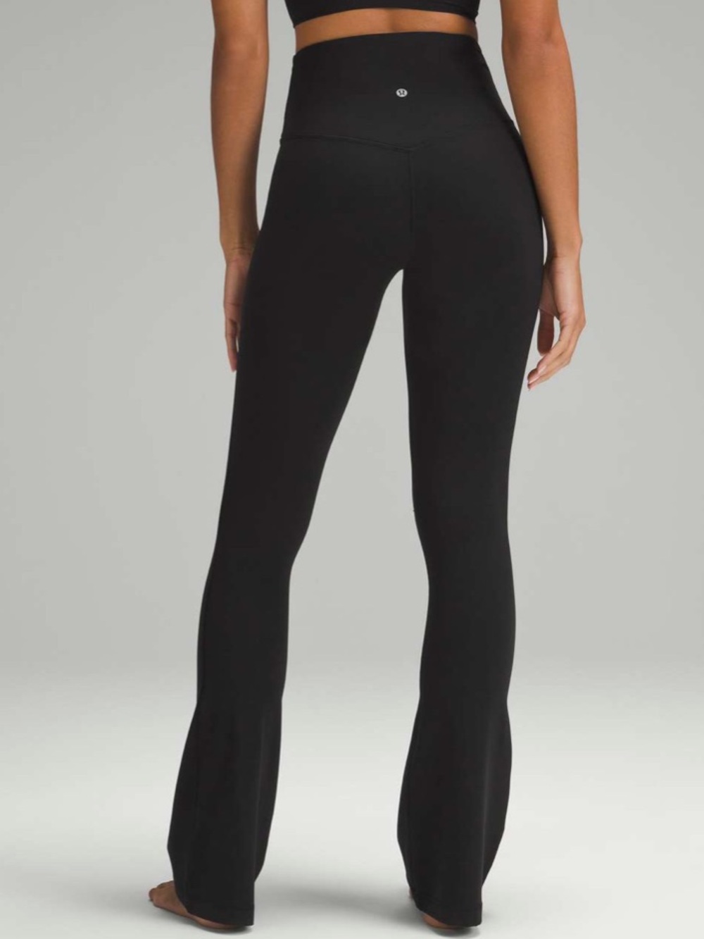 Lululemon Align V-Waist Mini Flare pants, size 10, black color